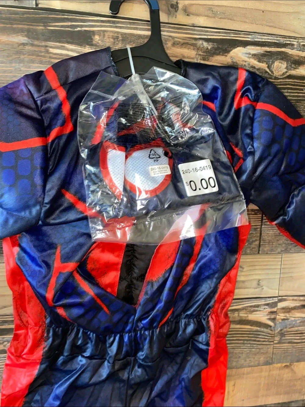 Deluxe Spiderman Miles Morale Muscle Chest Superhero Costume size L 10-12